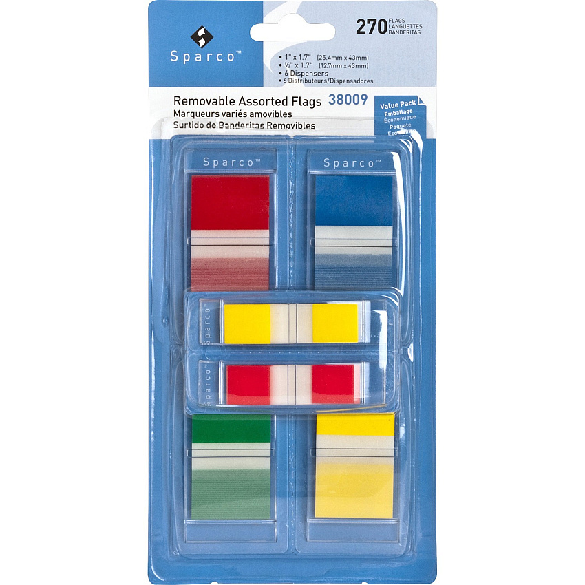 Sparco Removable Flags Combo Pack (SPR38009)