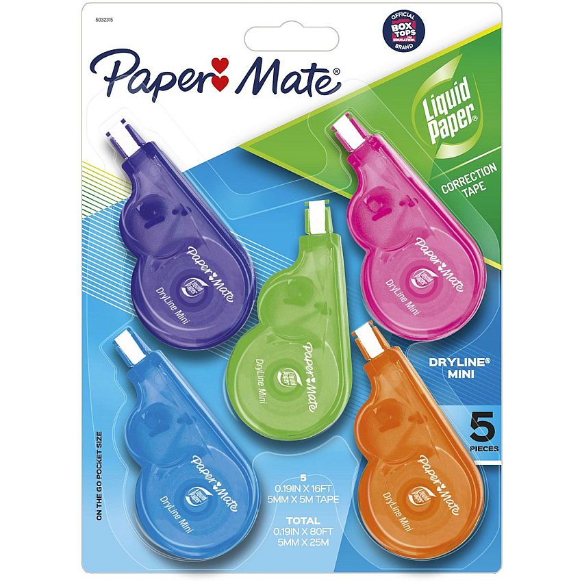 Paper Mate Dryline Mini Grip Correction Tape (PAP5032315)