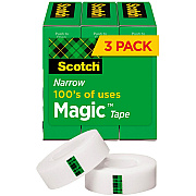 Scotch 1/2"W Magic Tape (MMM810H3)