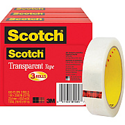 Scotch Transparent Tap (MMM600723PK)