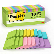 Post-it Notes Cabinet Pack - Floral Fantasy Color Collection (MMM65418BRCP)