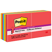 Post-it Super Sticky Dispenser Notes - Playful Primaries Color Collection (MMMR33010SSAN)
