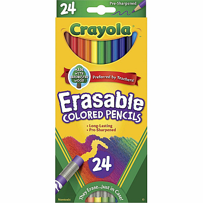 Crayola Erasable Colored Pencils (CYO682424)