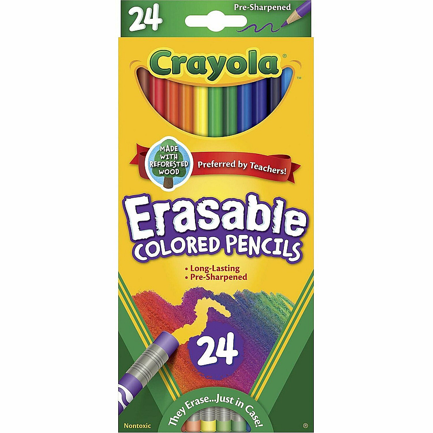 Crayola Erasable Colored Pencils (CYO682424)