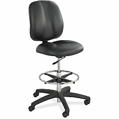 Safco Apprentice II Extended Height Armless Drafting Chair (SAF7084BL)