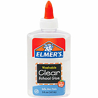 Elmer's Washable Clear School Glue (EPIE305)