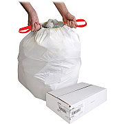 Genuine Joe Flexible Drawstring Trash Can Liners (GJO01229)