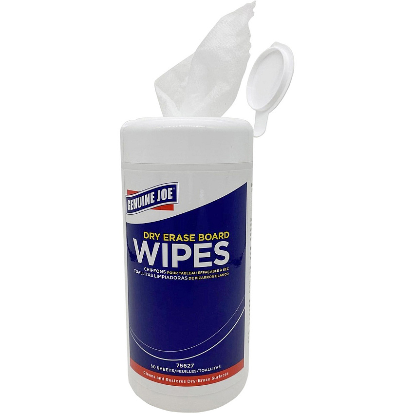 Genuine Joe Dry Erase Board Cleaning Wipes (GJO75627)