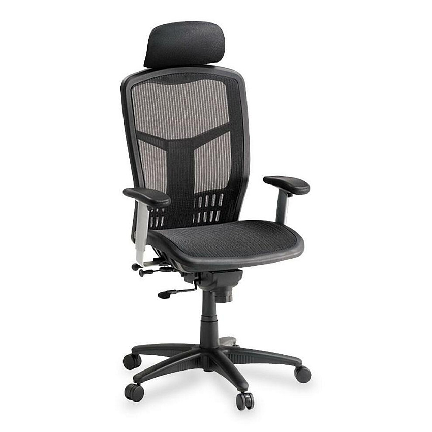 Lorell ErgoMesh Series Mesh High-Back Office Chair (LLR60324)