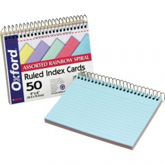 TOPS Oxford Spiral Bound Ruled Index Cards (40286)