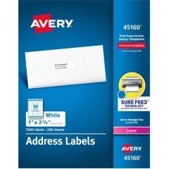 Avery Address Labels - Sure Feed Technology (45160)