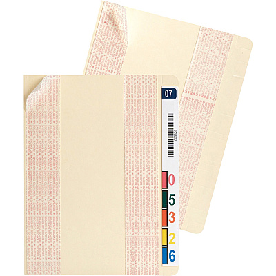 Smead Self-Adhesive End Tab Converters (SMD68100)