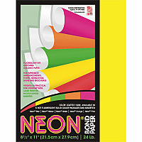 Pacon Neon Multipurpose Paper - Yellow (PAC104316)