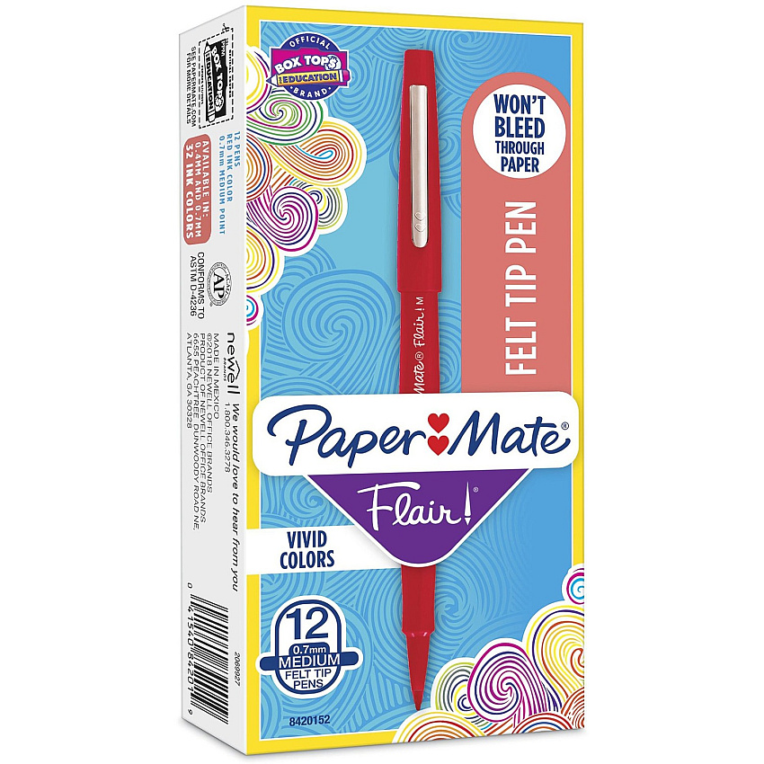 Paper Mate Flair Point Guard Felt Tip Marker Pens (PAP8420152)
