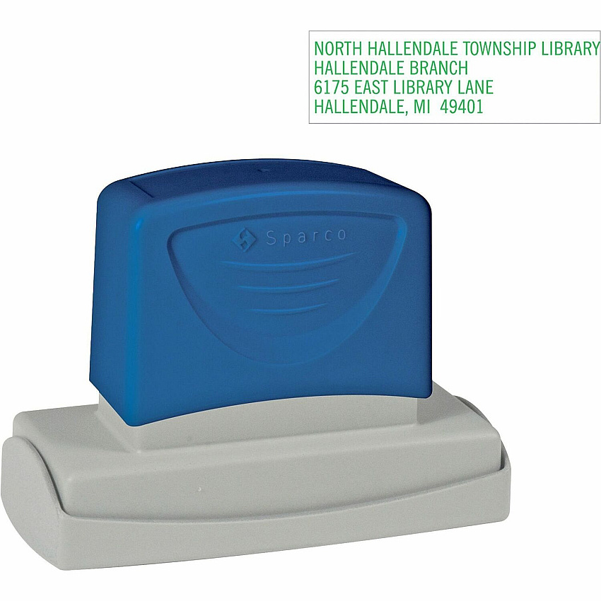 Sparco Large Business Address Stamp (CS60461)