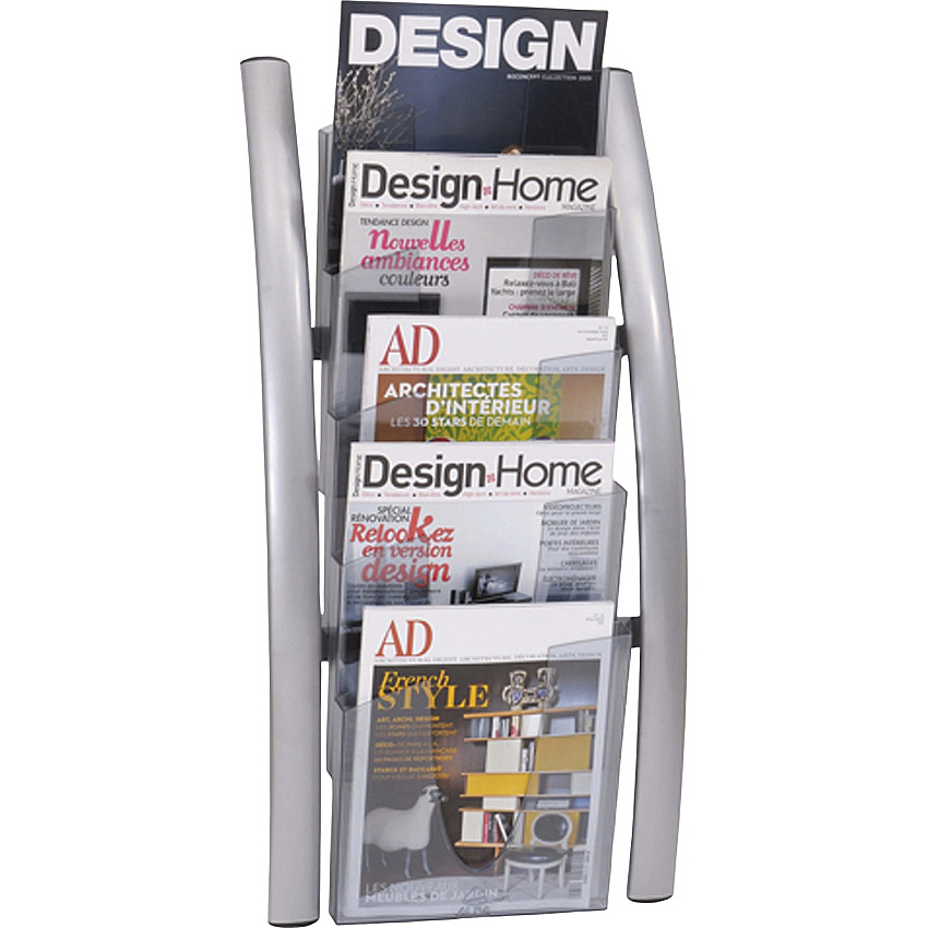 Alba 5-Pocket Wall Literature Rack (ABADDICE5M)