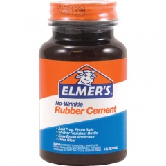 Elmer's ROSS 4 oz Bottle Rubber Cement with Brush (E904)