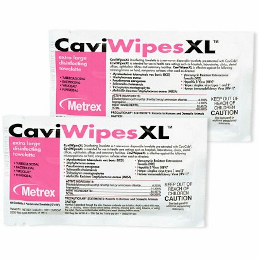 Metrex Caviwipes XL Disinfecting Towelettes (MRXMACW078155)