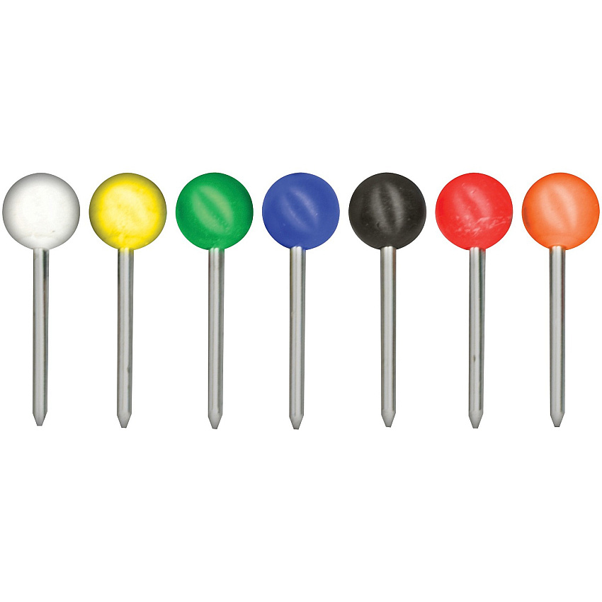 Gem Office Products Round Head Map Tacks (GEMMTA250)