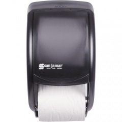 San Jamar Duett Standard Bath Tissue Dispenser (R3500TBK)