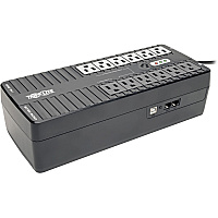 Tripp Lite 750VA 450W Standby UPS - 12 NEMA 5-15R Outlets, 120V, 50/60 Hz, 5-15P Plug, ENERGY STAR, Desktop/Wall (ECO750UPS)