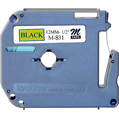 Brother P-touch Nonlaminated M Series Tape Cartridge (BRTM831BD)