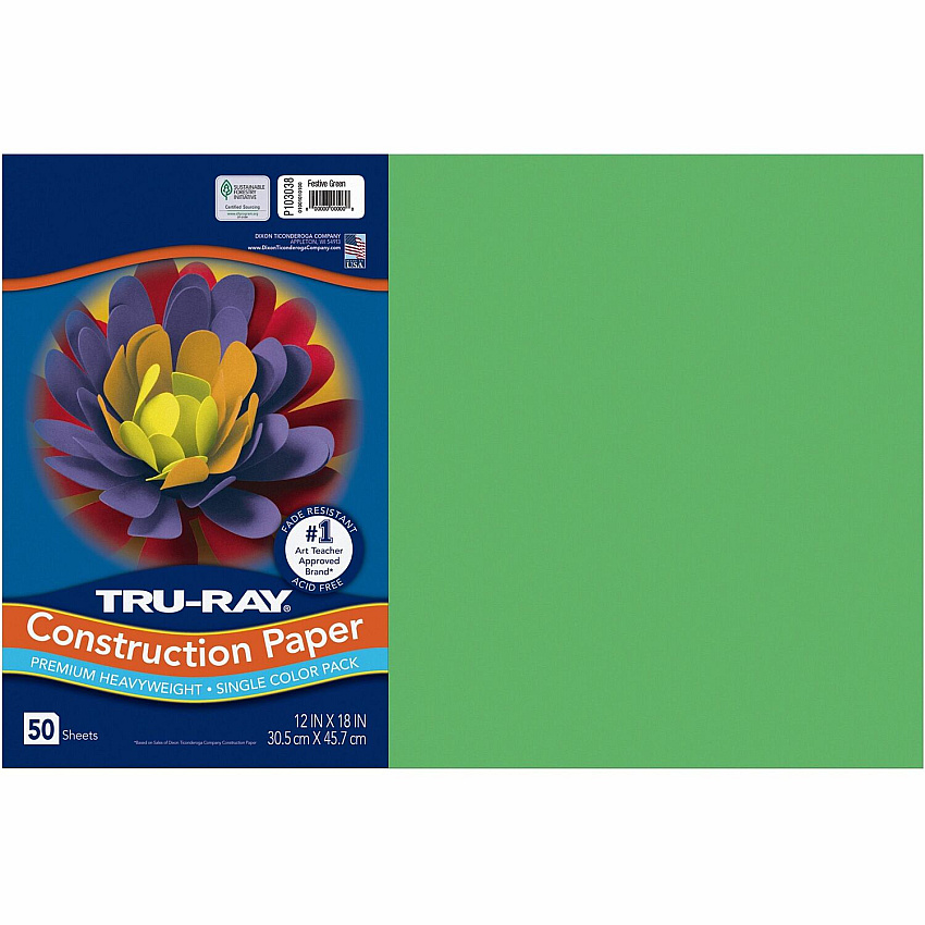 Tru-Ray Heavyweight Construction Paper (PAC103038)