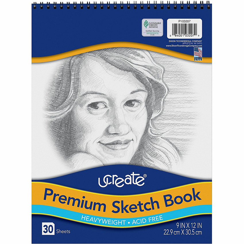 UCreate Art1st Sketch Book (PAC103207)