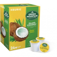 Green Mountain Coffee Roasters K-Cup Island Coconut Coffee (T6720)
