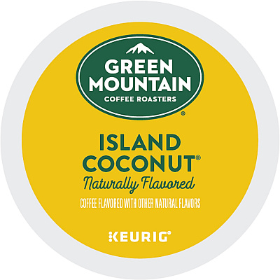 Green Mountain Coffee Roasters K-Cup Island Coconut Coffee (GMT6720)