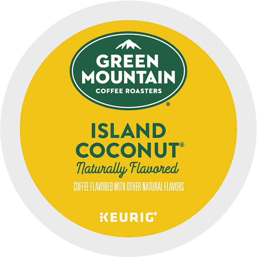 Green Mountain Coffee Roasters K-Cup Island Coconut Coffee (GMT6720)