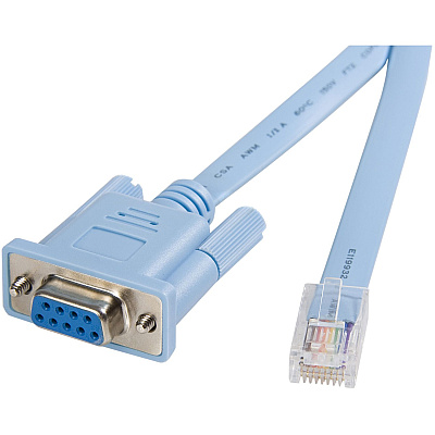 StarTech 6 Ft Rj45 To Db9 Cisco Console Management Router Cable - M/f (DB9CONCABL6)