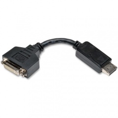 Tripp Lite DisplayPort to DVI Adapter Video Converter DP-M to DVI-I-F 6in (P134000)