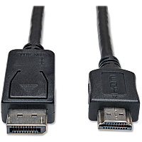 Eaton Tripp Lite Series DisplayPort to HDMI Adapter Cable (M/M), 6 ft. (1.8 m) (P582006)