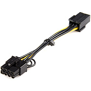 StarTech Pcie 6 Pin To 8 Pin Power Adapter Cable (PCIEX68ADAP)