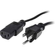StarTech 1ft Power Cord, Nema 5-15p To C13 Cable (PXT1011)