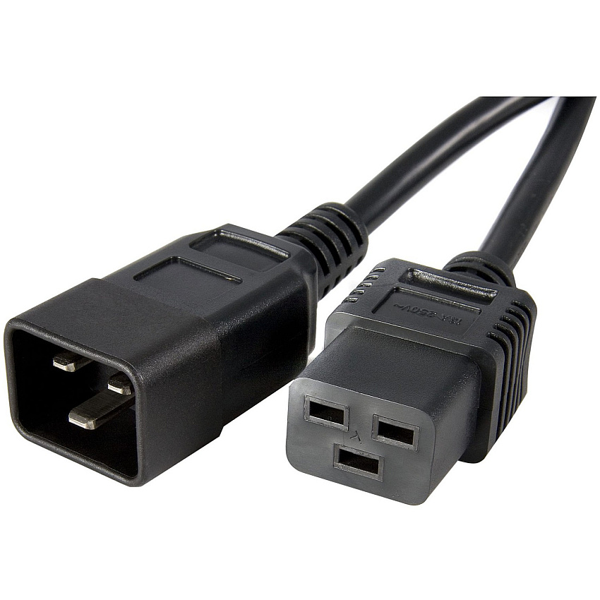 StarTech 3ft Power Extension Cord Iec C19 To C20 (PXTC19C203)