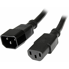 StarTech 1ft Power Extension Cord C14 To C13 (PXT1001)