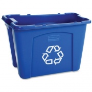 Rubbermaid Commercial 14-gallon Recycling Box (571473BE)