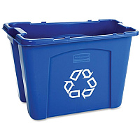 Rubbermaid Commercial 14-gallon Recycling Box (RCP571473BE)