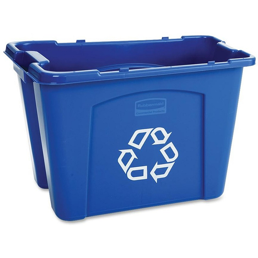 Rubbermaid Commercial 14-gallon Recycling Box (RCP571473BE)