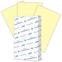 Hammermill Paper for Copy 8.5x14 Laser, Inkjet Colored Paper - Canary - Recycled - 30% Recycled Content (103358)