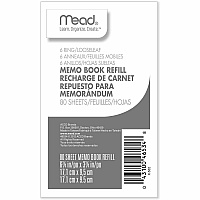 Mead Memo Book Refill Pages (MEA46534)