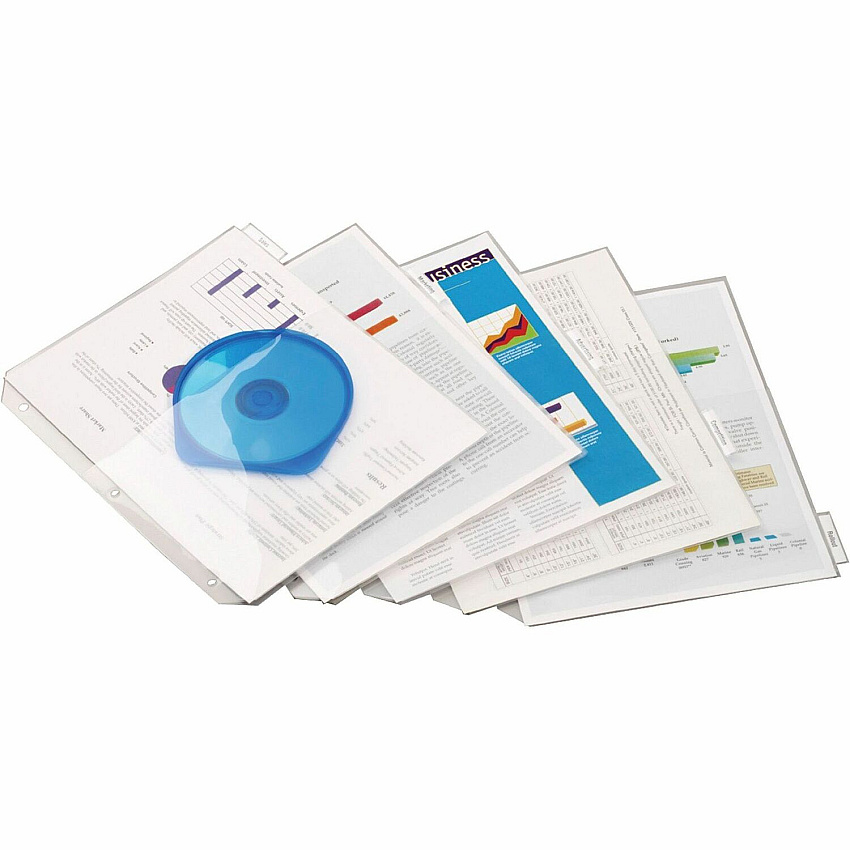 Cardinal Ring Binder Poly Pockets (CRD84010CB)
