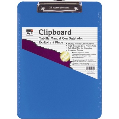 CLI Rubber Grip Plastic Clipboards (89715)