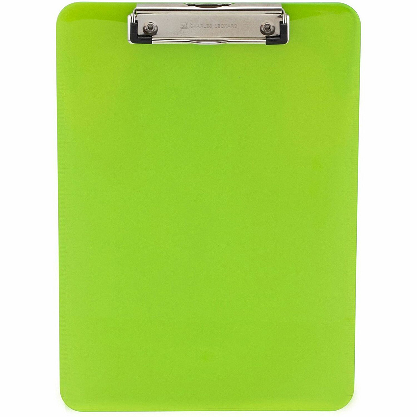 CLI Rubber Grip Plastic Clipboards (LEO89725)