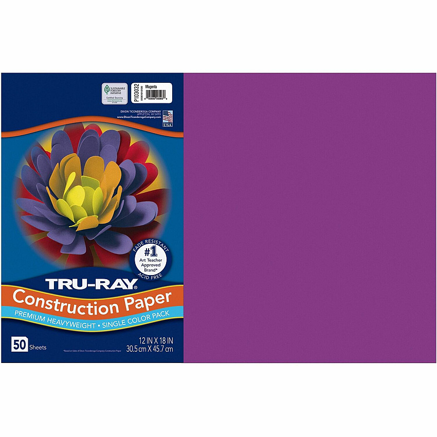 Tru-Ray Heavyweight Construction Paper (PAC103032)