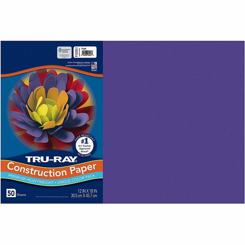 Tru-Ray Heavyweight Construction Paper (PAC103051)