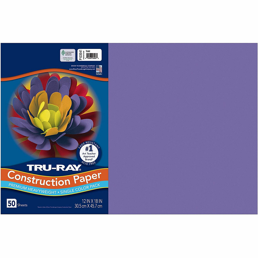 Tru-Ray Heavyweight Construction Paper (PAC103041)