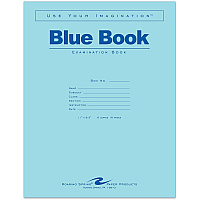 Roaring Spring 8 - sheet Blue Examination Book - Letter (ROA77517)